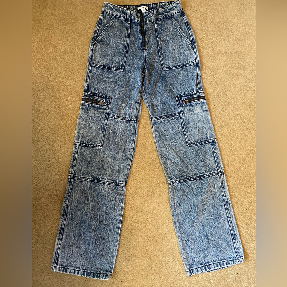 BP. Acid Wash Carpenter Jeans